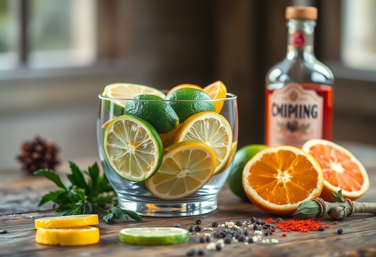 What Unfathomable Flavors Emerge From Marinating With Gin And Citrus?