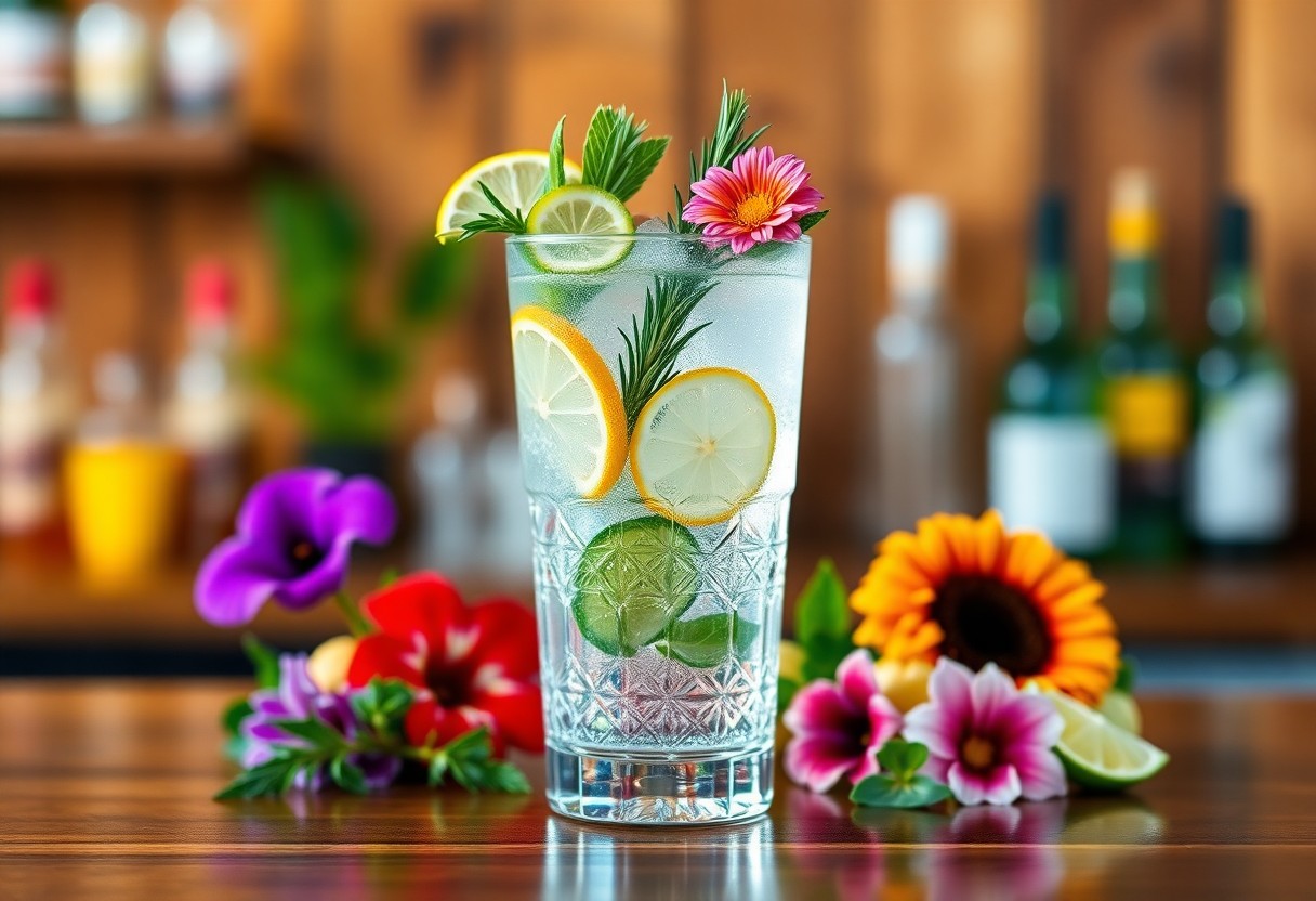 Artistic How-To – Garnish Your Gin Drinks For Stunning Presentation